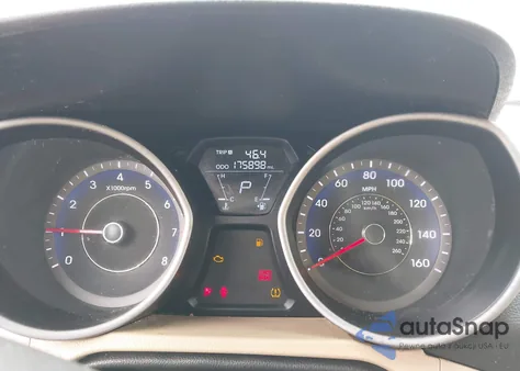 2013 Hyundai Elantra Gls z USA, uszkodzony, nr VIN KMHDH4AE0DU718931